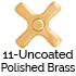 11-Uncoated Polished Brass