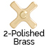 2-Polished Brass