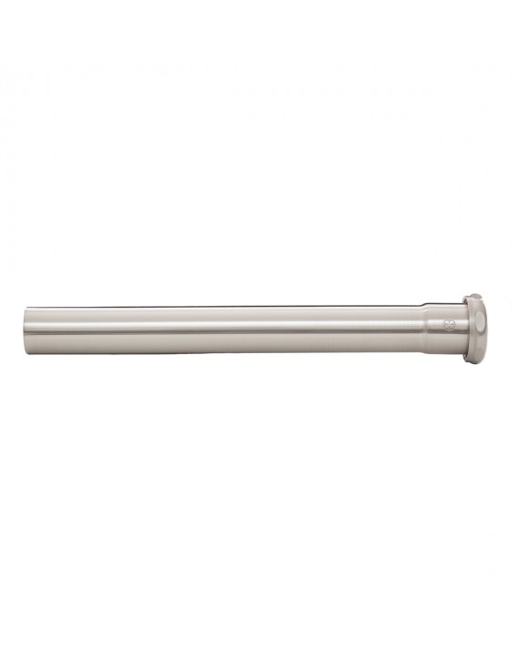 Westbrass A421-01 Slip Joint Extension Tube - 1-1/4" X 12" Polished Brass Drain Extension